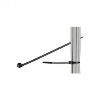 Microconnect CABLETIE5 opaska kablowa Opaska kablowa drabinkowa Czarny 100 szt.