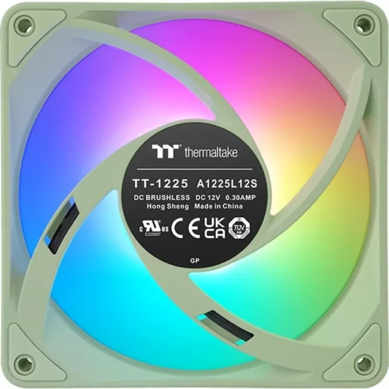 Thermaltake CT120 EX Reverse ARGB Sync 120mm 3-Pack Case Fans - Matcha zielony