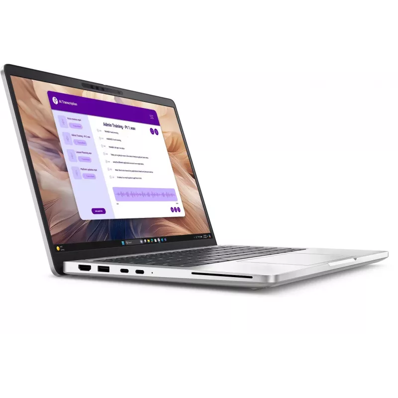 Dell Pro 13 Plus | 13.3 inch | ekran dotykowy | FHD+ | Intel Core Ultra 7 | 266V | 16 GB | LPDDR5x | Dysk SSD 512 GB | Intel Arc Graphics | Windows 11 Pro | 802.11be | Bluetooth 5.4 | Język klawiatury angielski | Podświetlana klawiatura | Gwarancja 36 mies. | Gwarancja na baterię 12 mies.