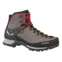 Salewa MTN Trainer Mid GTX męskie, dla dorosłych, węgiel drzewny, szary, czerwony