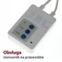Ekran elektryczny 16:9 119 z pilotem 264x147cm FS-119 16 9