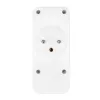 Rozgałęziacz zasilania MACLEAN MCE248 F/W — 3 gniazda AC (1×16A, 2×6A) + 4×USB (2×A, 2×C PD 20W), wtyczka EU, biały