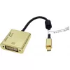 Adapter kabla wideo ROLINE 12.03.3176 Mini DisplayPort na DVI-D 0,1 m