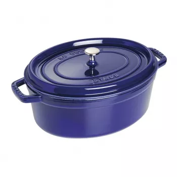 Garnek żeliwny Staub Cocotte 5,5 L niebieski