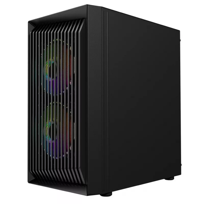 Logic Atos ARGB Mini USB 3.0 obudowa Micro Tower, czarna (AM-ATOS-10-0000000-0002)