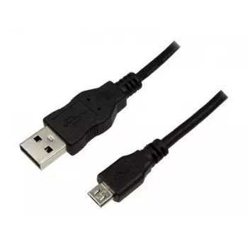 LogiLink kabel połączeniowy USB 2.0, 1,8 m, czarny wtyk USB-A - wtyk micro USB-B, zgodny z USB 2.0 (CU0034)