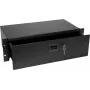 Szuflada rack Omnitronic SN-3 3U z zamkiem — 3U szuflada do montażu w szafie rack firmy Omnitronic