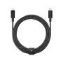 Kabel USB Native Union Belt USB 2.0 Type-C na Type-C 2,4 m Czarny