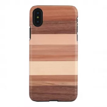Etui na smartfona Man and Wood dla iPhone X/XS — czarne etui ochronne