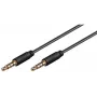 Kabel audio Microconnect IPOD017 1,5 m 3,5 mm Czarny
