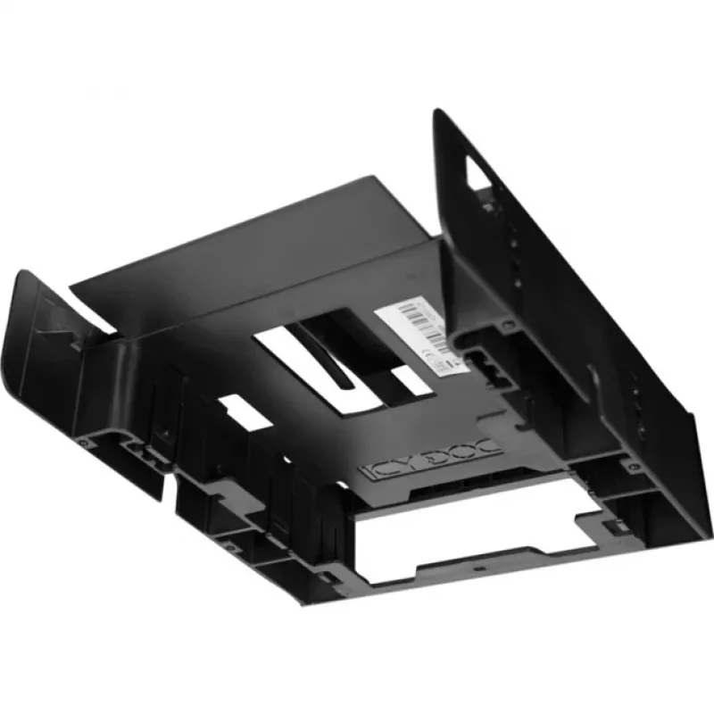 ICY DOCK 3.5 zu 13,30cm (5,25) Frontblenden-Adapter Flex-Fit Trio MB343SP, schwarz Zur Aufnahme eines ein 3.5 Geräts oder einer 3.5 Festplatte sowie 2