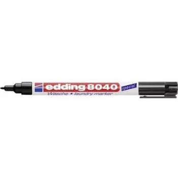Marker do prania Edding 8040 Permanent Ink Czarny – pisak do tkanin, trwały czarny tusz