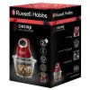 Elektryczny siekacz do żywności Russell Hobbs 24660-56 — szklana misa 1 L, 200 W, czerwony