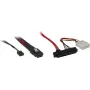 Inter-Tech - Wewnętrzny kabel SAS - SAS 6Gbit/s - Mini SAS (SFF-8087) do wewnętrznego zasilania, 4-pin, wewnętrzny SAS, 29-pin (SFF-8482) - 50 cm - Czarny, Czerwony (88885001)