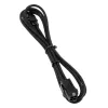 BitFenix Alchemy Kabel przedłużający 4-Pin-ATX12V, 45 cm, w oplocie - czarny
