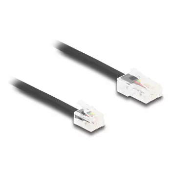 Kabel telefoniczny DeLOCK RJ45 do RJ11 czarny 3 m