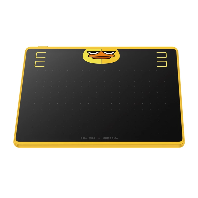 Tablet graficzny HUION HS64 Special Edition czarno-żółty