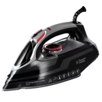 Żelazko Russell Hobbs 20630-56 Żelazko parowe i suche Ceramiczna stopa 3100 W Czarny, Szary