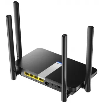 Router bezprzewodowy Cudy LT500 Fast Ethernet Dwuzakresowy (2,4 GHz / 5 GHz) 4G Czarny