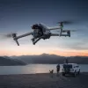 Quadcopter DJI Air 3s RC-N3 — aparat 50 MP, 4K 3840×2160, 4 wirniki, maks. 27 m/s, zasięg 32 000 m, bateria 4276 mAh, szary