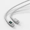 Kabel USB-C na USB-C 4smarts DigitCord 100 W 1,5 m biały