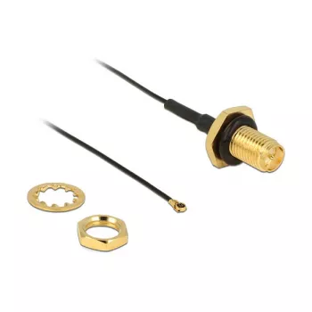 Kabel koncentryczny DeLOCK 0,2 m RP-SMA/MHF IV