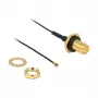 Kabel koncentryczny DeLOCK 0,2 m RP-SMA/MHF IV