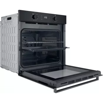 Piekarnik INDESIT | IO K55C B | 71 L | Elektryczny | Katalityczny | Elektroniczny | Wysokość 59,5 cm | Szerokość 59,5 cm | Czarny