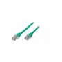 Kabel sieciowy S/CONN Cat 6 S/FTP 0,25 m zielony