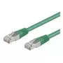 Wentronic Goobay kabel krosowy CAT 5e, SF/UTP, zielony, 5 m - mieszanka miedzi CCA (68046)