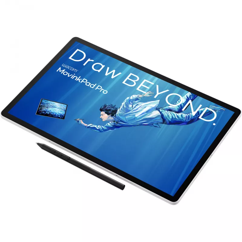 Wacom MovinkPad Pro 14, przewodowy i bezprzewodowy, 5080 lpi, 302 x 189 mm, USB/Bluetooth, 1 cm, pin