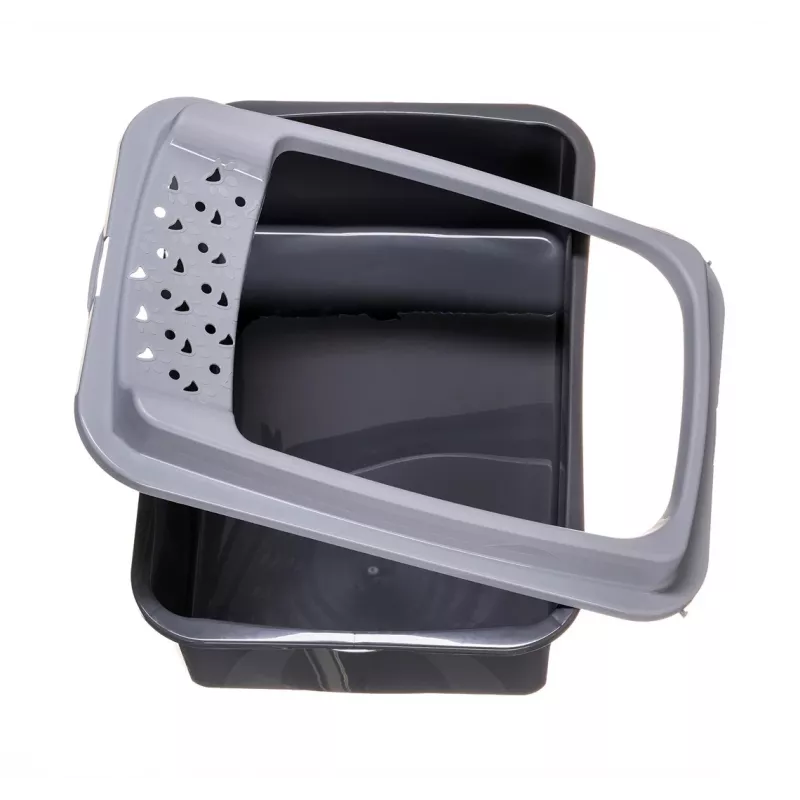 Kuweta DIAMENTIQ Bonita szara plastikowa 571×392×209 mm, 1 kg