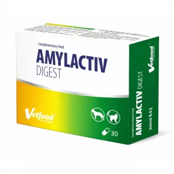 VETFOOD Amylactiv digest dla psów i kotów 30 kapsułek