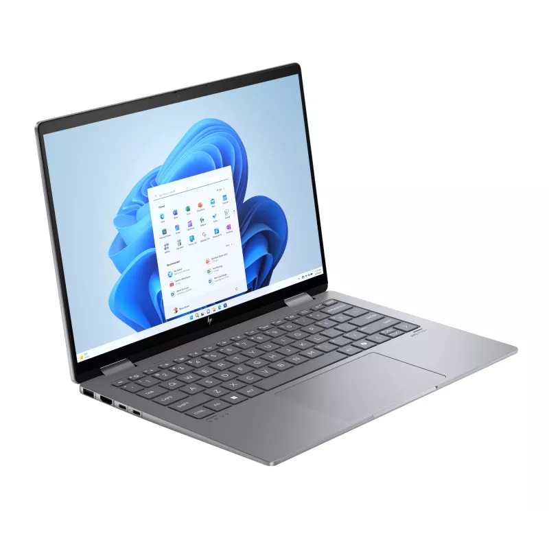 HP Envy x360 2-w-1 Laptop 14-fa0006ny - Ryzen 7-8840HS, 16GB, 512GB SSD, 14.0 WUXGA 300-nit Touch, kamera IR, Meteor Silver, Windows 11 Home
