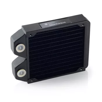 Radiator 120 mm BitsPower Tarasque BPTA-NLSS120-F2PB — pojedynczy radiator cienki na wentylator 120 mm