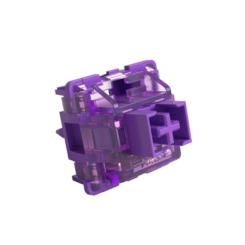 Akko V3 Pro Lavender Purple przełącznik mechaniczny, 5-pin, taktylny, trzpień MX, 40 g, 45 szt.
