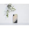 Etui na telefon man and wood do iPhone XS Max — szary garnitur, czarny