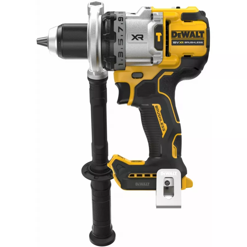 Wiertarka akumulatorowa DeWalt DCD1007NT-XJ, 18V bezszczotkowa, 3-biegowa, 2250 obr./min, uchwyt beznarzędziowy (1,5–13 mm), 1,85 kg