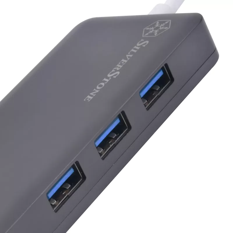 SilverStone SST-EP14C - USB 3.1 Type-C Gen1 na HDMI, 3x USB 3.1 Gen 1 Type-A, 1x USB 3.1 Gen 1 Type-C (ładowanie PD 2.0) (SST-EP14C)
