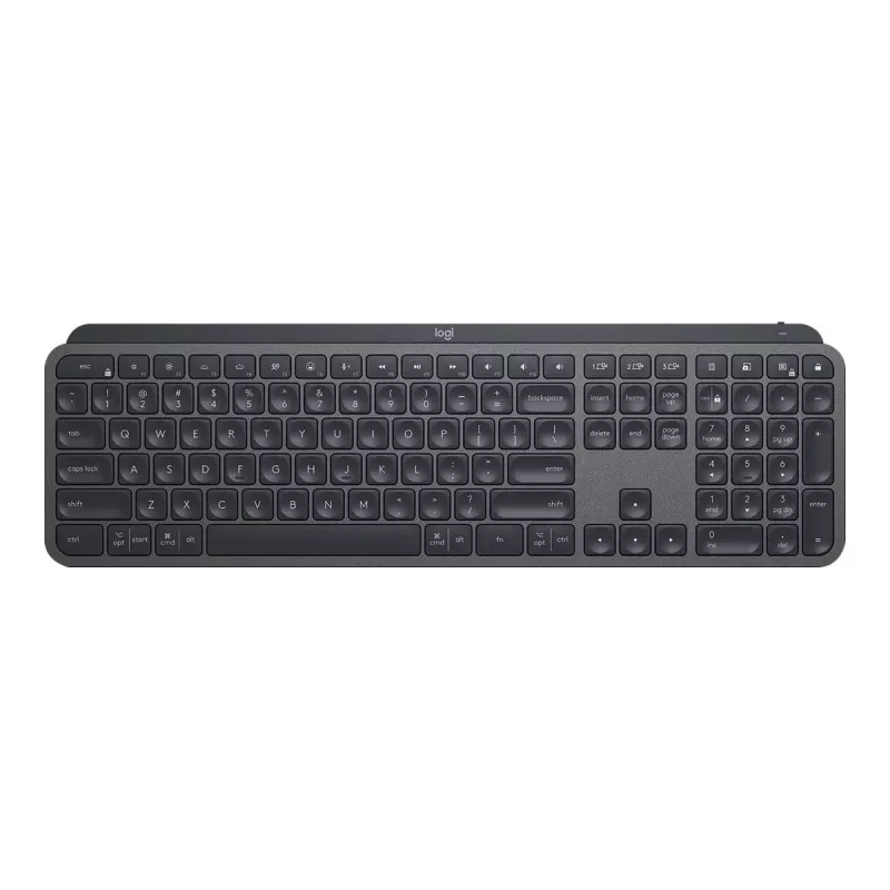 Logitech MX Keys Combo for Business – Zestaw klawiatura i mysz – podświetlany – bezprzewodowy – Bluetooth LE – QWERTY – GB – Grafitowy