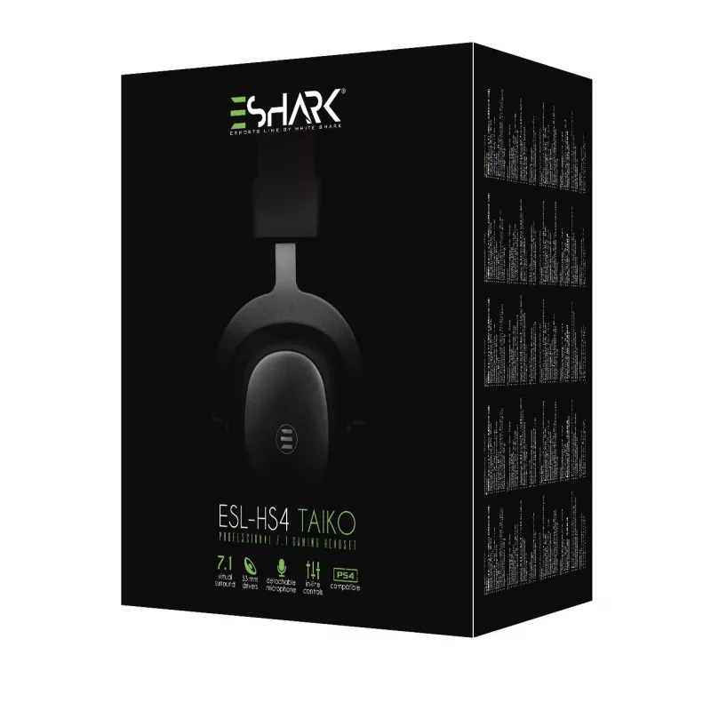 Słuchawki gamingowe White Shark Premium Line ESL-HS4 TAIKO