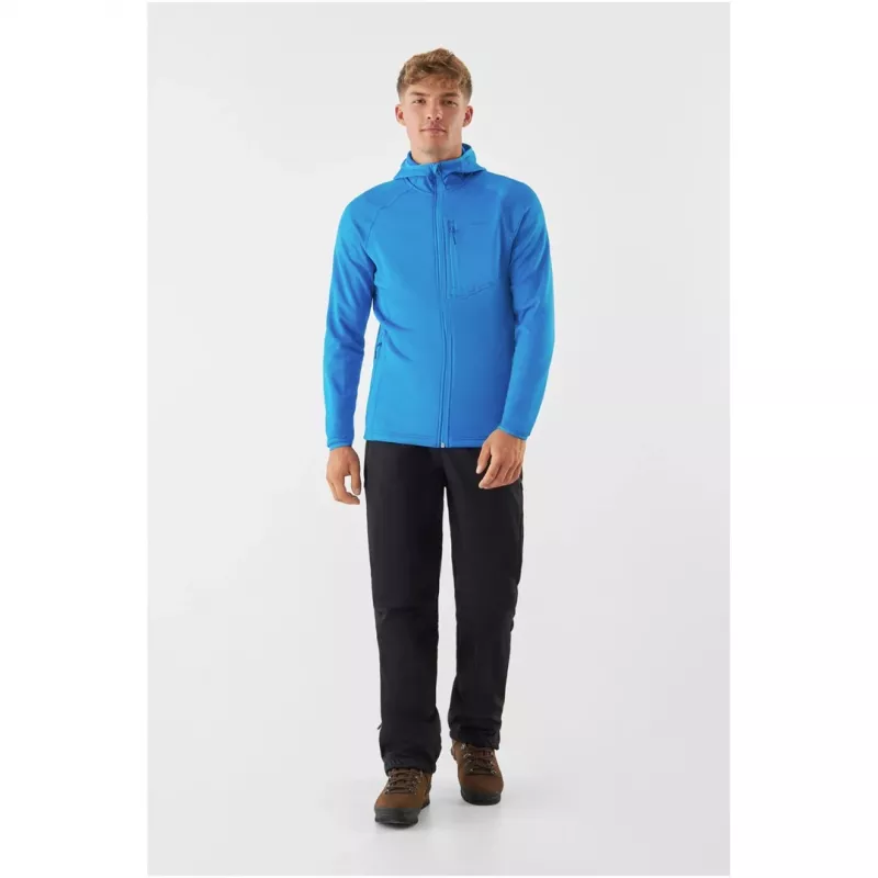 Viking Jukon Hoodie Zip Sweatshirt - niebieski