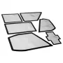 Filtr przeciwkurzowy DEMCiflex 0476 do NZXT Phantom 530, czarny, zestaw 6 szt.