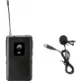 Mikrofon krawatowy Omnitronic UHF-E Series 828,6 MHz, mikrofon przypinany, kapsuła dookólna