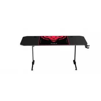 Stół DIABLO CHAIRS X-Mate Czarny Prostokątny Włókno Węglowe 1600x750x755 mm
