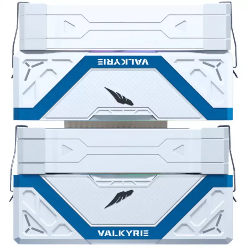 Chłodzenie CPU Valkyrie Vind DL125 White firmy Valkyrie — model VK-AIRDL125W, lekka i trwała konstrukcja