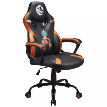 Fotel gamingowy PC Subsonic SA5573-D4 Tapicerowane wyściełane siedzisko Czarny Pomarańczowy