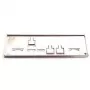 Super Micro Supermicro - System-E/A-Cover Plate - for SUPERMICRO X10SLA-F (MCP-260-00073-0N)