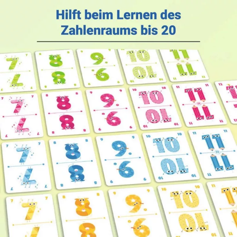 Elfer raus Junior, gra karciana