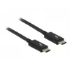 Kabel Thunderbolt DeLOCK 84845 1 m 20 Gbit/s Czarny